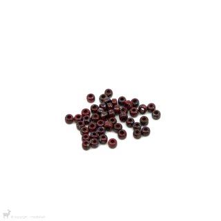 Perles 8/0 Perles rocailles 8/0 Opaque Red Picasso 4513