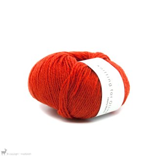  Worsted - 10 Ply Knitting For Olive Heavy Merino Blood Orange