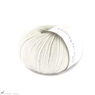  Light Fingering - 03 Ply Knitting For Olive Merino Cream