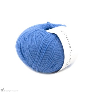 Light Fingering - 03 Ply Knitting For Olive Merino Poppy Blue