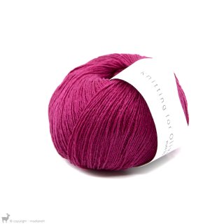  Fingering - 04 Ply Knitting For Olive Pure Silk Fuchsia