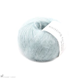  Lace - 02 Ply Knitting For Olive Soft Silk Mohair Ice Blue