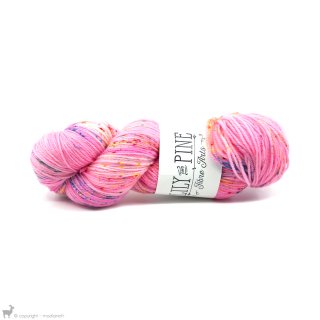  Fingering - 04 Ply Lily And Pine Day Lily Sock Bubblegum