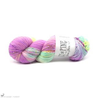  Fingering - 04 Ply Lily And Pine Day Lily Sock Electric Ave