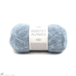  Bulky - 12 Ply Børstet Alpakka Bleu Hortensia 6032