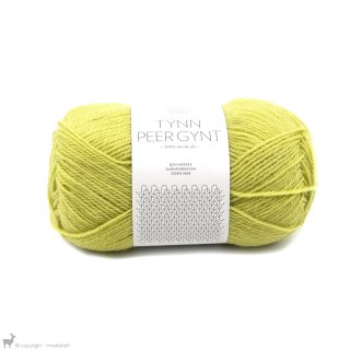  Fingering - 04 Ply Tynn Peer Gynt Vert Lime 9825