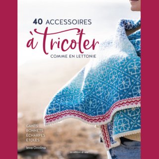  Livres Editions de Saxe Livre 40 accessoires à tricoter comme en Lettonie