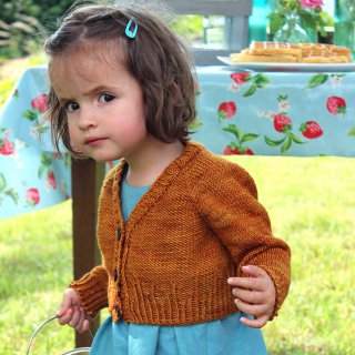  Gilet bébé Modèle Cardigan Mini Agora par Instants de Louise