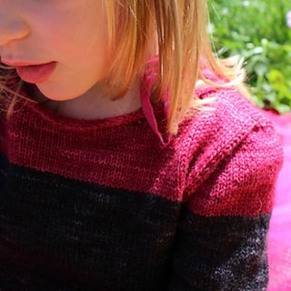  Pull enfant Modèle Pullover Petit Bicolore par Instants de Louise